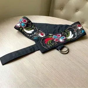 Handmade | Accessories | Hand Embroidered Sequins Cloth Obi  display picture 2